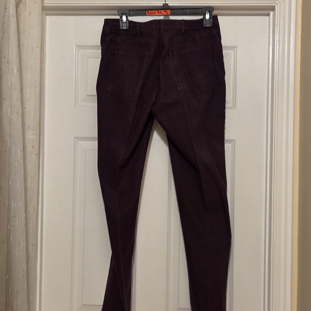 Ruby Rd. Women's Straight Leg Jeans - Deep Purple